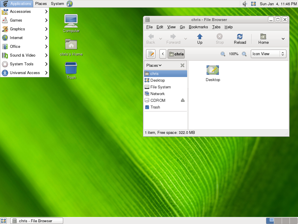 arch-linux-default-gnome-desktop